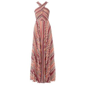 AMUR Striped Maxi Dress Size 2